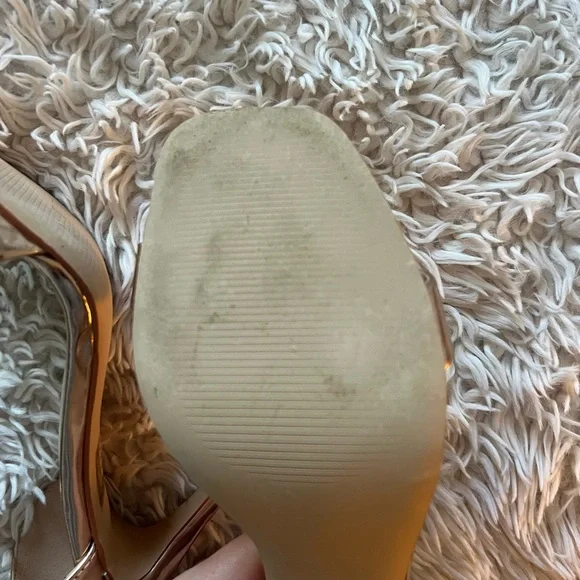 Forever 21 Rosegold 4” Heels - Picture 8 of 10